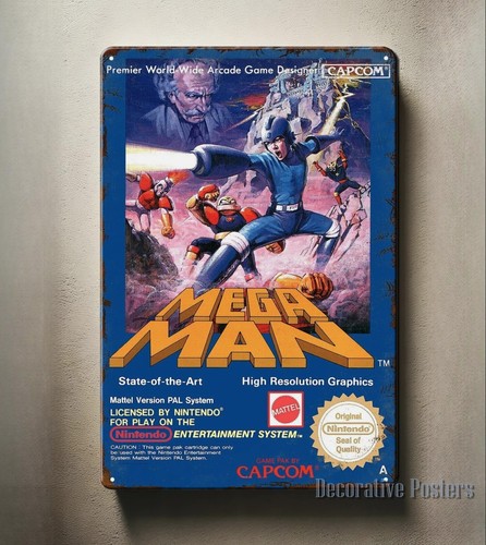 Retro Gaming Pictures - Y1, Mega Man Nes, Videojuego Retro,