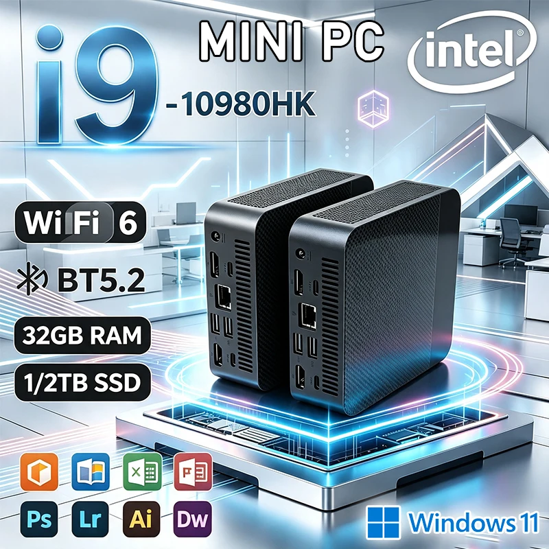 Retro Gaming Mini Pc - Mini PC 2026 con Windows 11