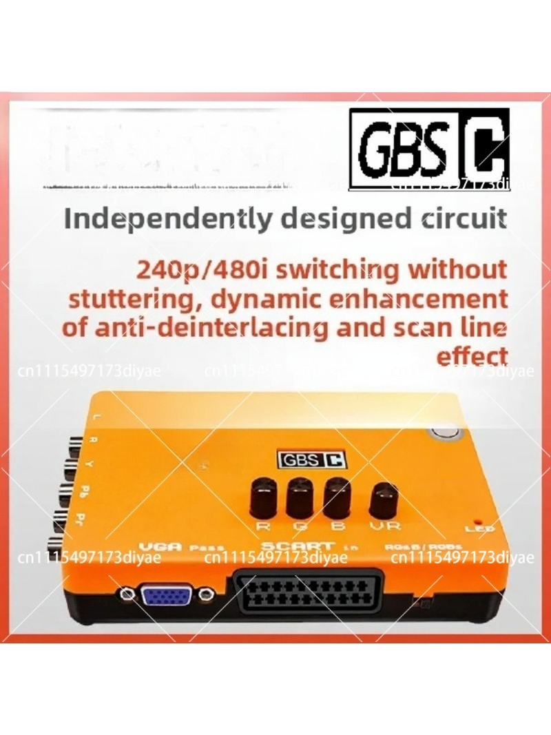 Retro Gaming Videos - Convertidor de Video GBS-C, Alternativa OSSC,