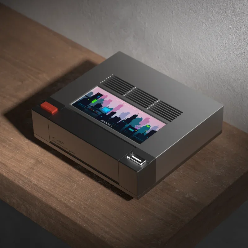 Retro Gaming Mini Pc - Mini PC, pantalla táctil secundaria de