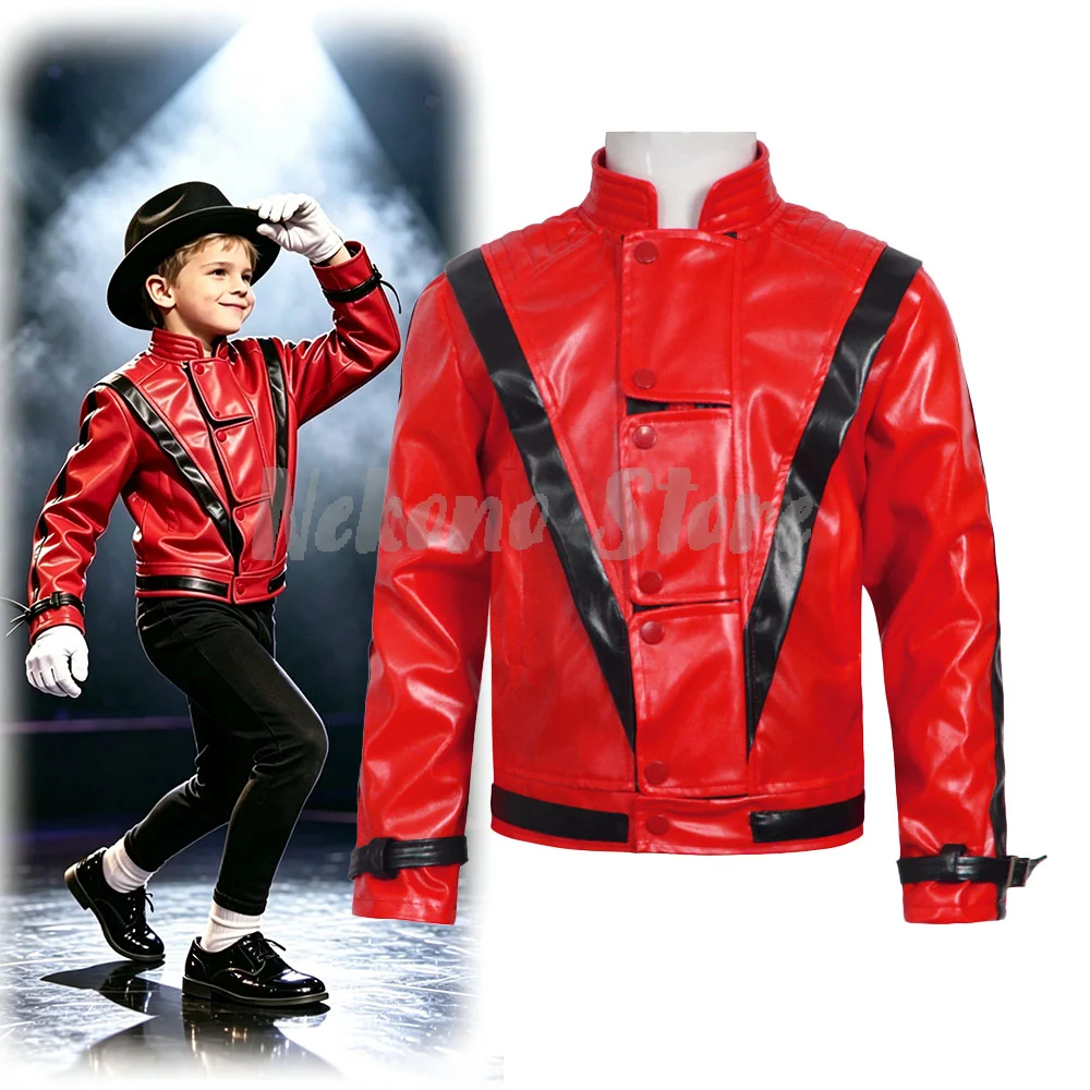 Retro Gaming Jacket - Disfraz de Michael Jackson Thriller, Chaqueta