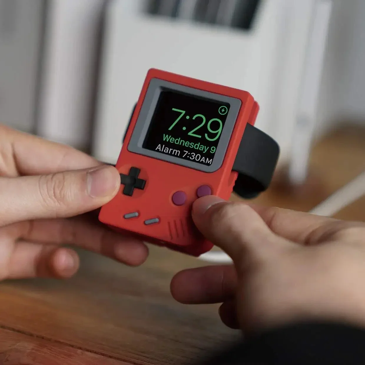 Retro Gaming Handhelds - Soporte de Silicona para Cargador de