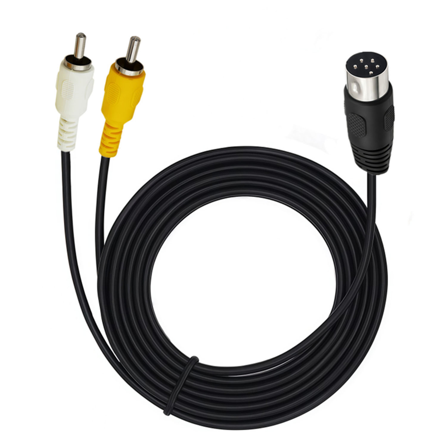 Retro Gaming Cable - Cable de Señal AV Compuesto DIN