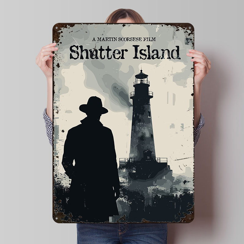 Retro Gaming Island - Póster Impreso de la Película Shutter