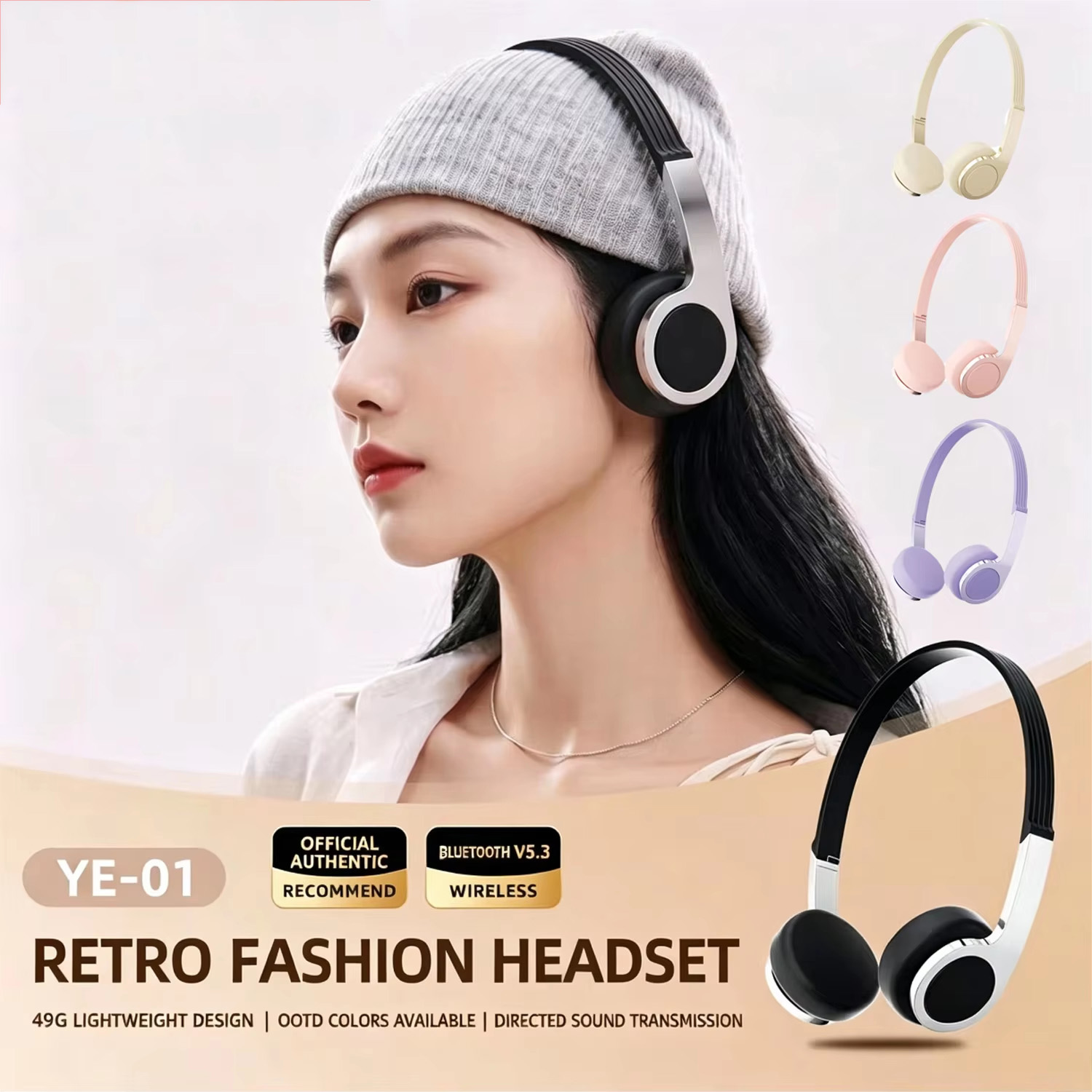 Retro Gaming Cable - Nuevos Auriculares Bluetooth Retro Compactos Sobre