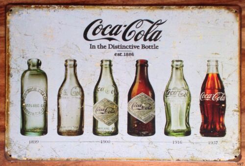 Retro Gaming Pictures - Letrero de Coca-Cola, Placa Metálica para