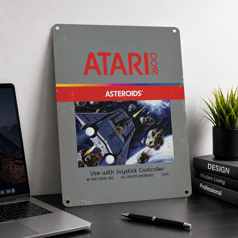 Pósters de Aluminio Atari, Let - Retro Gaming Lounge reseña y precio