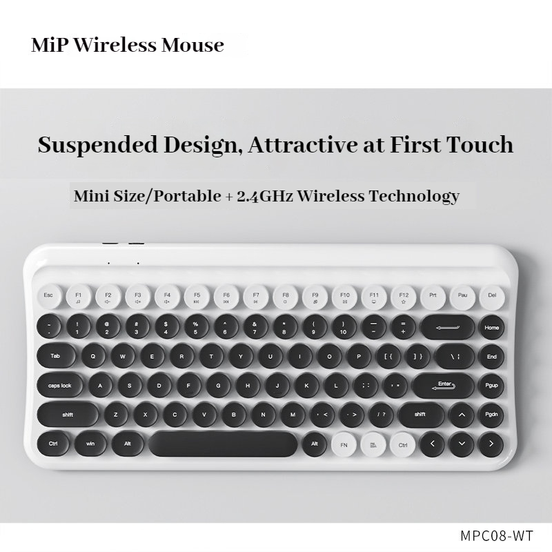 MIPOW-Teclado inalámbrico de 2 - Retro Gaming Mini Pc reseña y precio