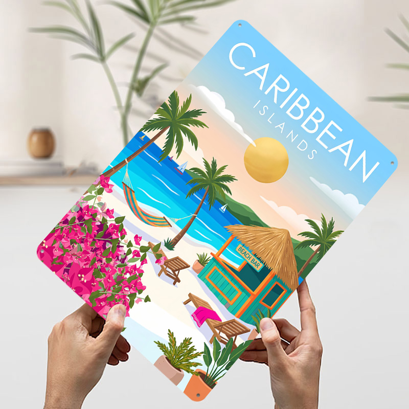 Póster de Metal Personalizado  - Retro Gaming Island reseña y precio