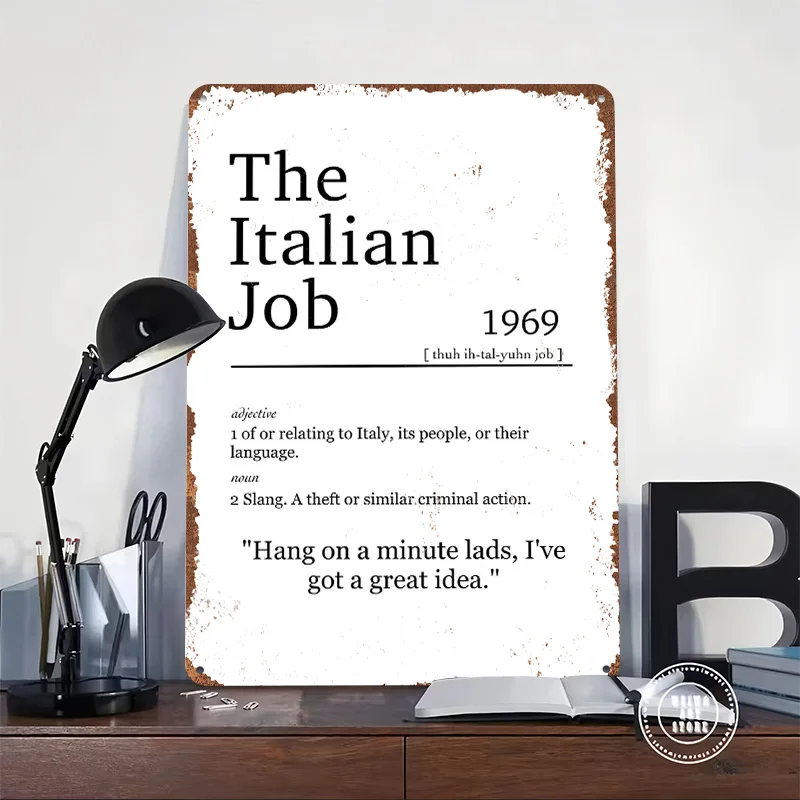 Póster de Trabajo Italiano, Ar - Retro Gaming Jobs reseña y precio