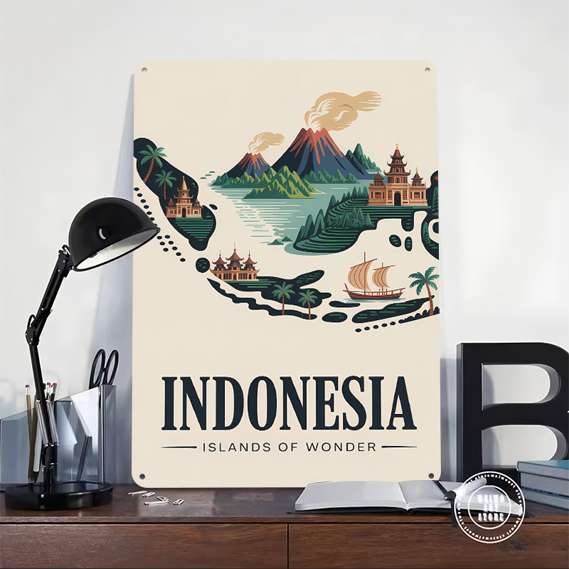 Póster impreso de viaje de las - Retro Gaming Island reseña y precio