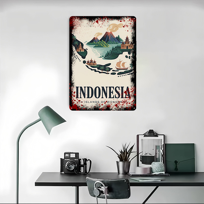 Póster impreso de viaje de las - Retro Gaming Island reseña y precio