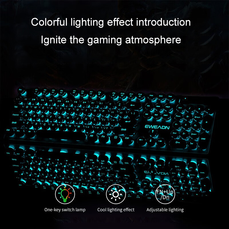Teclado para juegos de máquina - Retro Gaming Setup reseña y precio