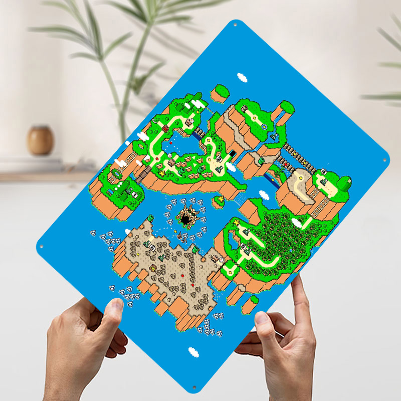 Póster Metálico de Dinosaur La - Retro Gaming Island reseña y precio