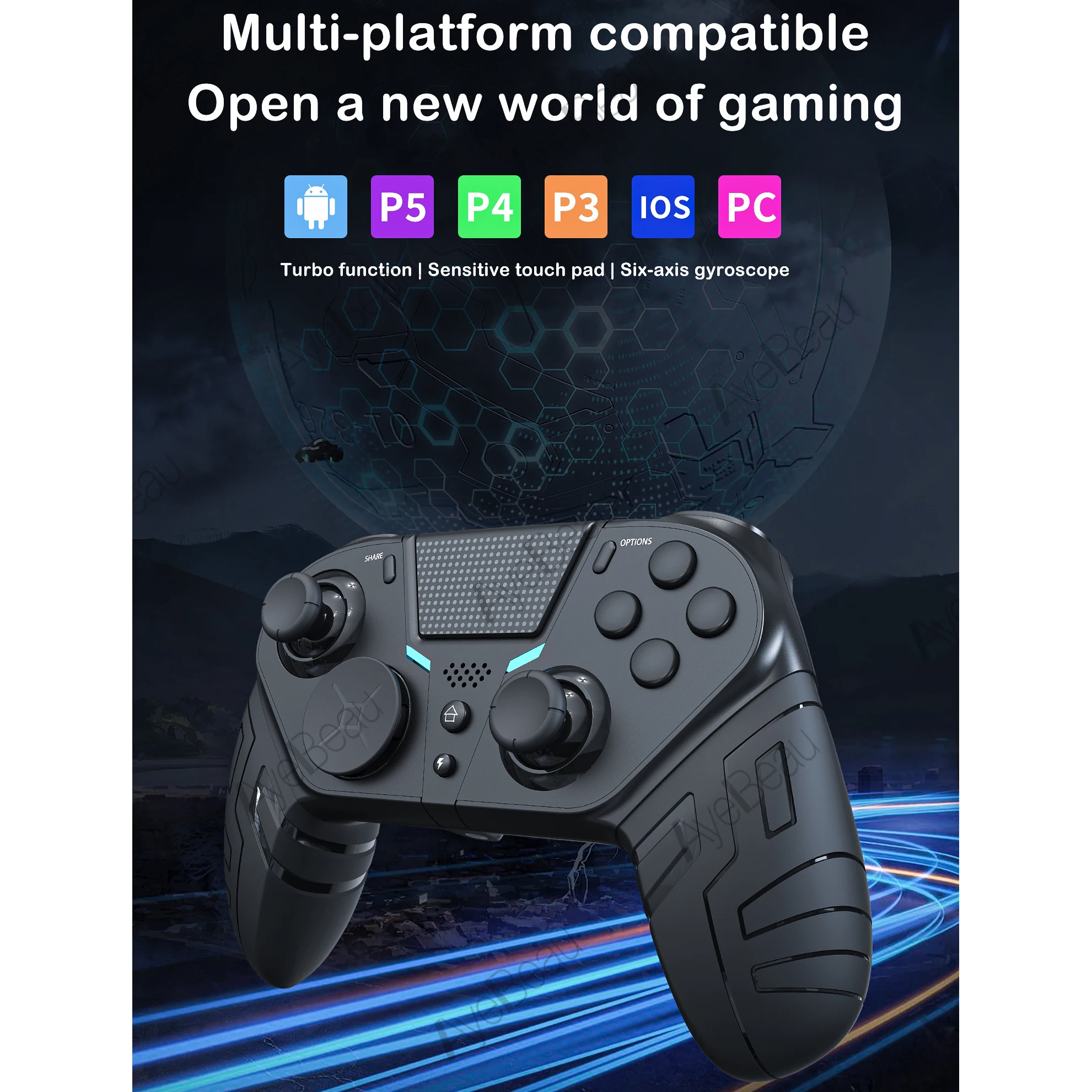 Controlador USB inalámbrico co - Retro Gaming Corps reseña y precio