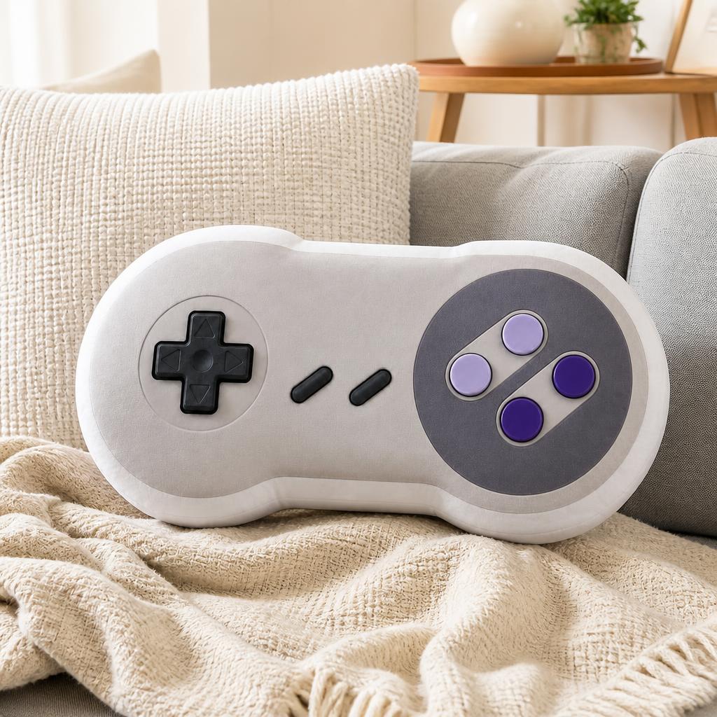 Cojín de Peluche con Diseño de - Retro Gaming Lounge reseña y precio