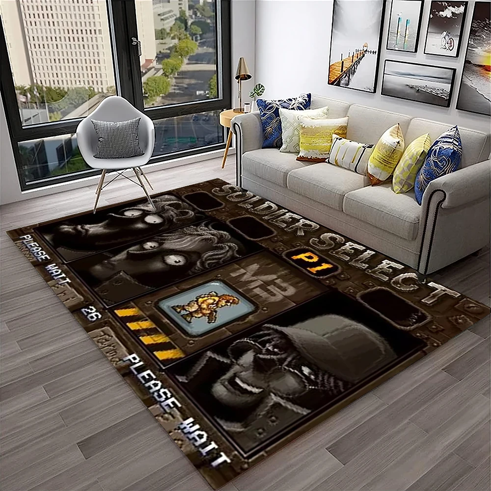 Alfombra de dibujos animados d - Retro Gaming Lounge reseña y precio
