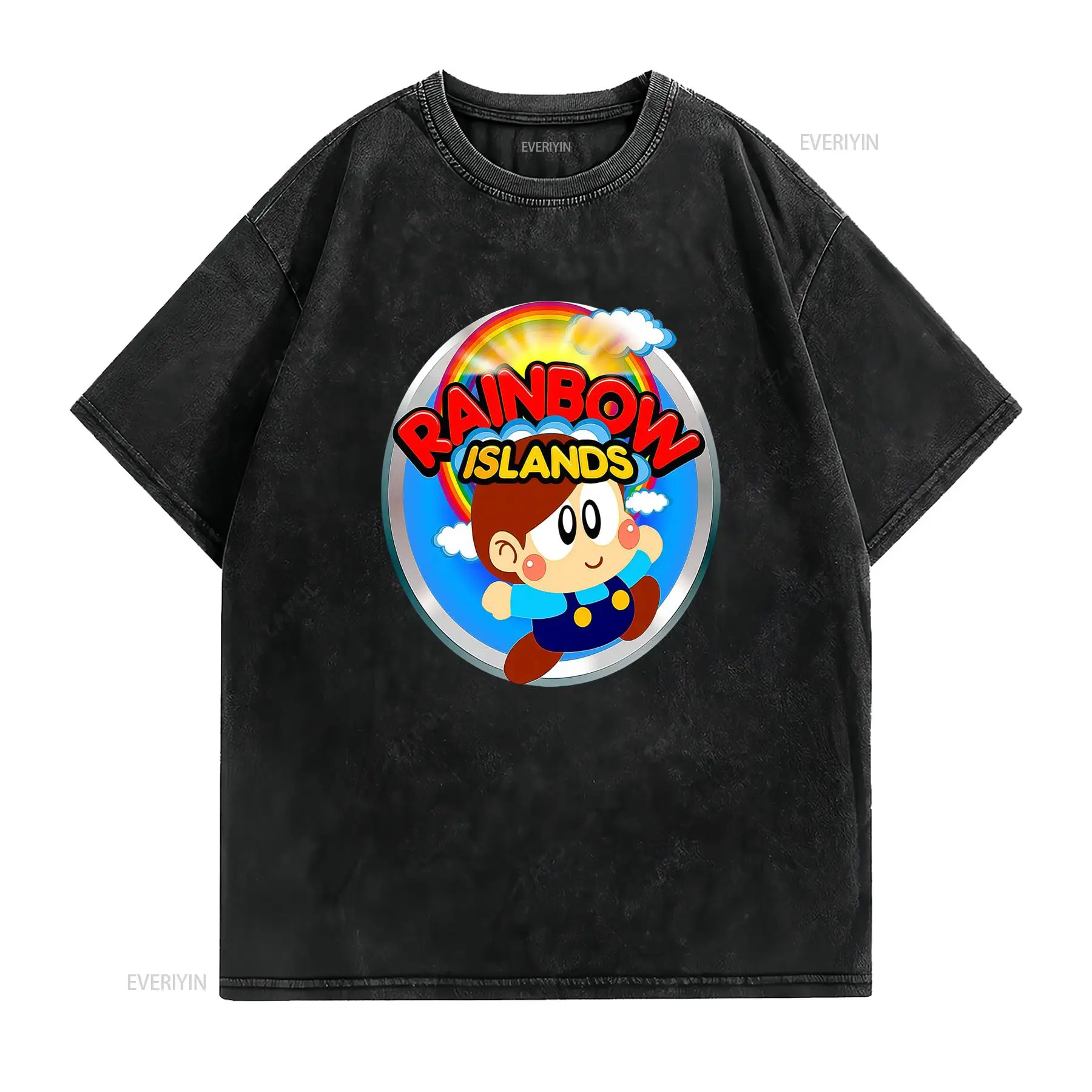 Camiseta de videojuegos Rainbo - Retro Gaming Island reseña y precio