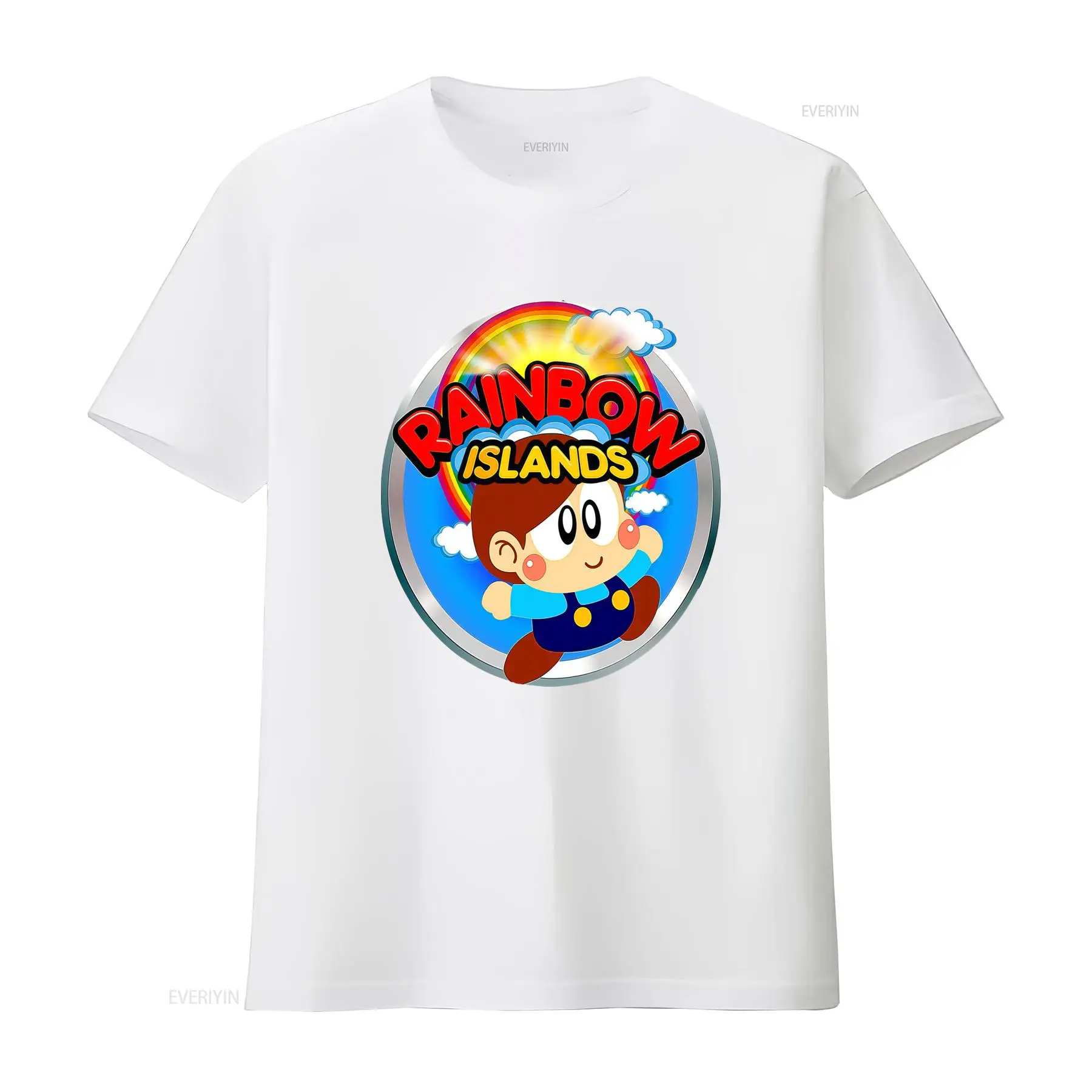 Camiseta de videojuegos Rainbo - Retro Gaming Island reseña y precio