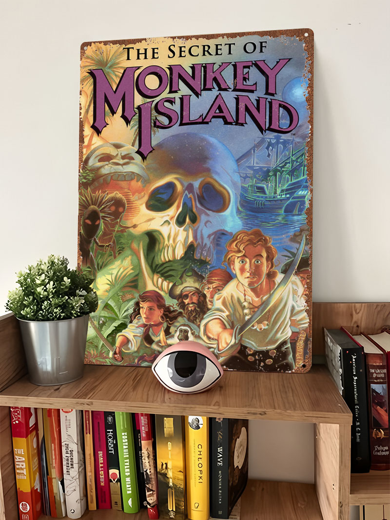 Póster del Secret Of Monkey Is - Retro Gaming Island reseña y precio