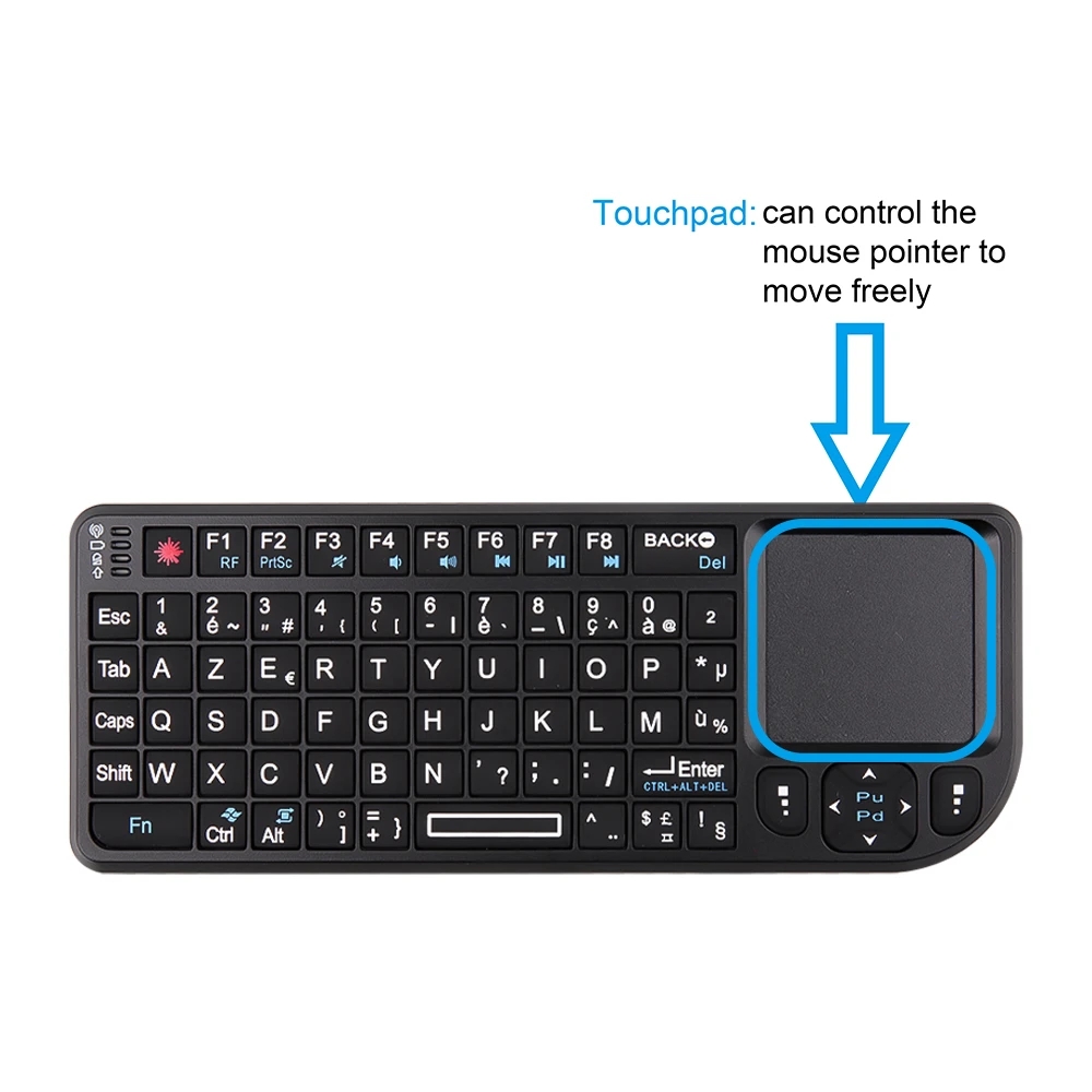 Mini teclado inalámbrico retro - Retro Gaming Tv Box reseña y precio