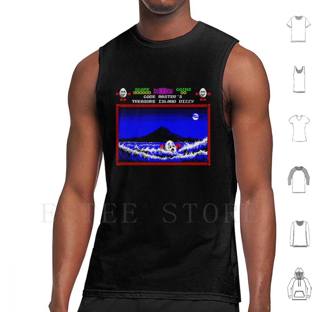 Camisetas sin mangas con motiv - Retro Gaming Island reseña y precio