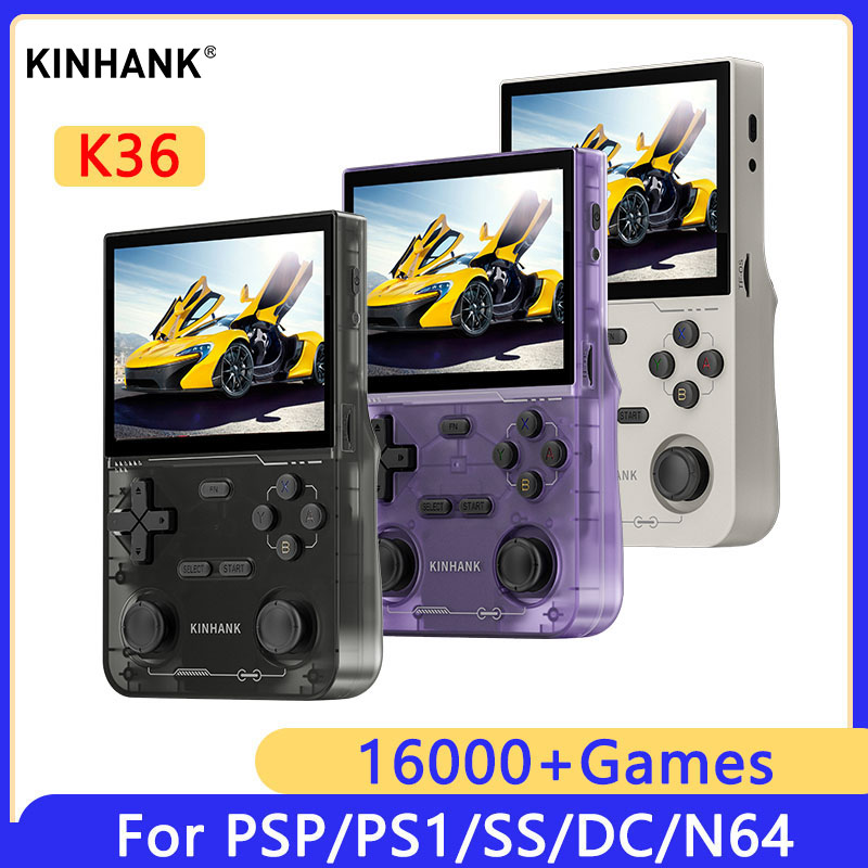 KINHANK K36 Consola de videoju - Retro Gaming Handheld Console reseña y precio