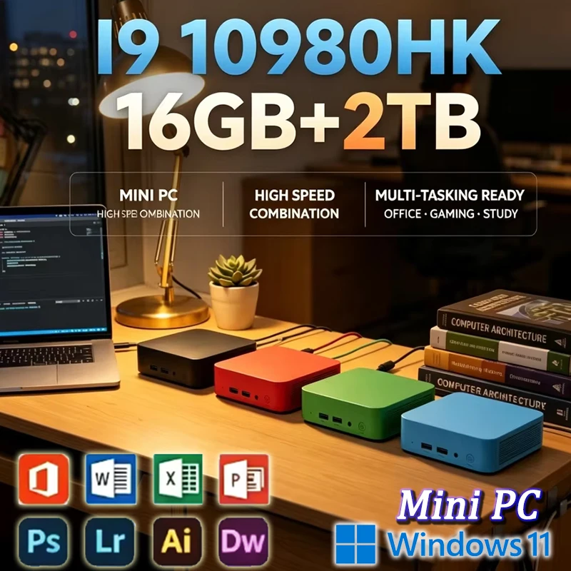 Mini PC Intel i9 10980HK con D - Retro Gaming Mini Pc reseña y precio