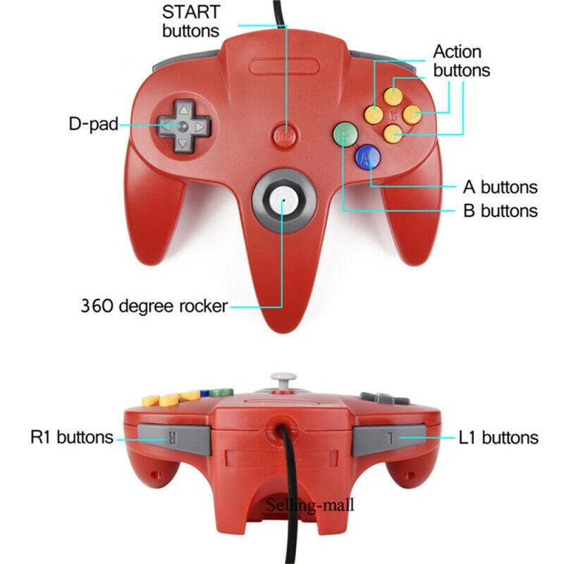 Controlador N64 clásico USB co - Retro Gaming Corps reseña y precio
