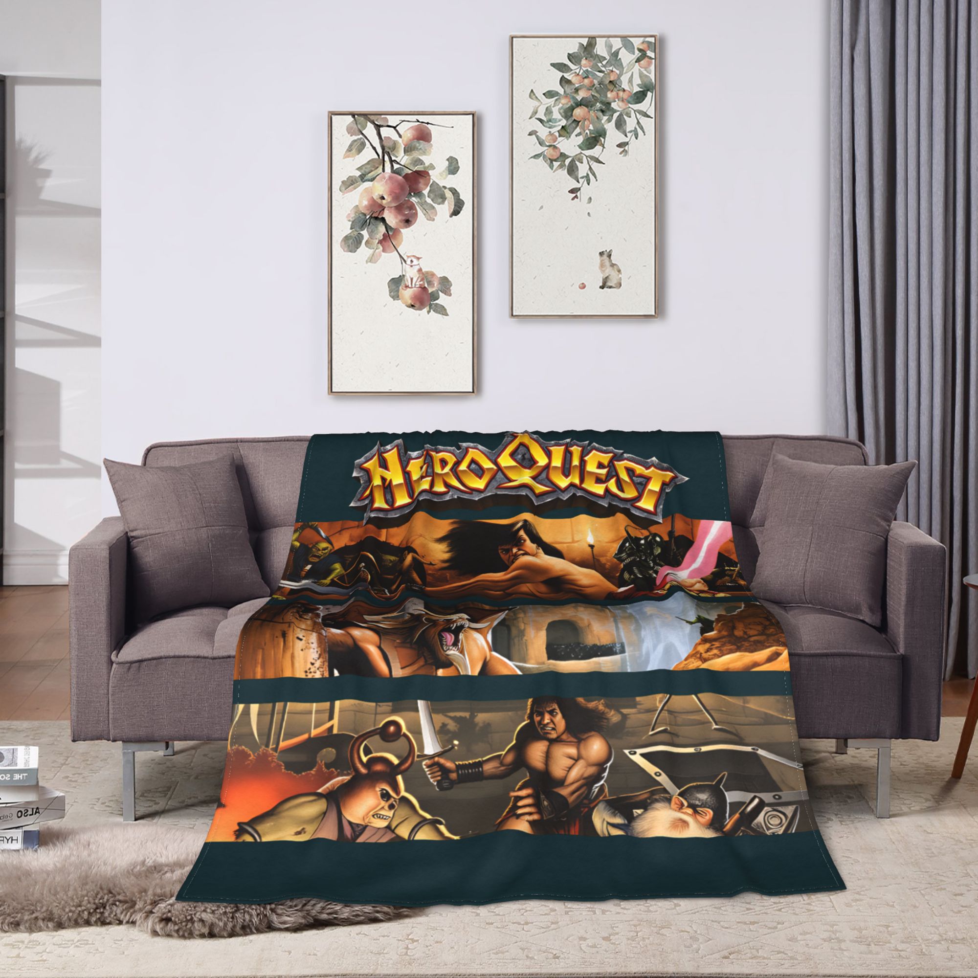 Manta de juego de rol Heroques - Retro Gaming Lounge reseña y precio