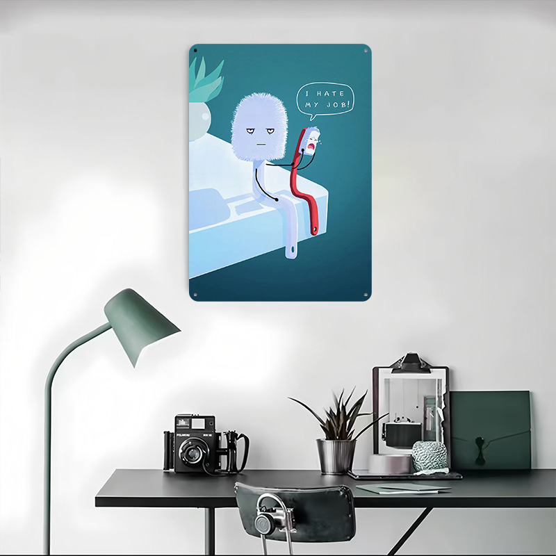 Póster Impreso 'Odio mi Trabaj - Retro Gaming Jobs reseña y precio